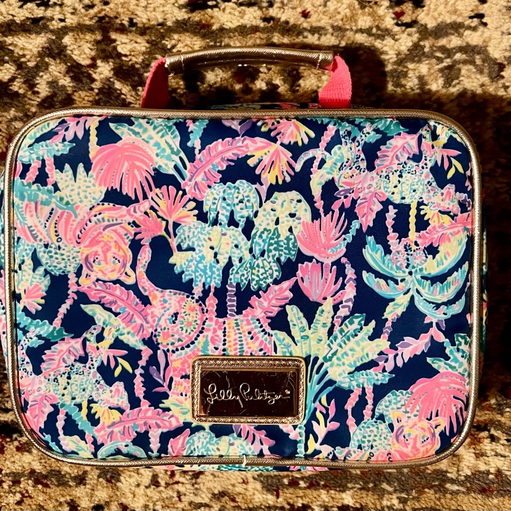 Lilly Pulitzer Seen and Herd Insulated Lunch Box